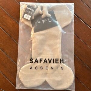 NWT NIP - SAFAVIEH Accents Dog Christmas Stocking.